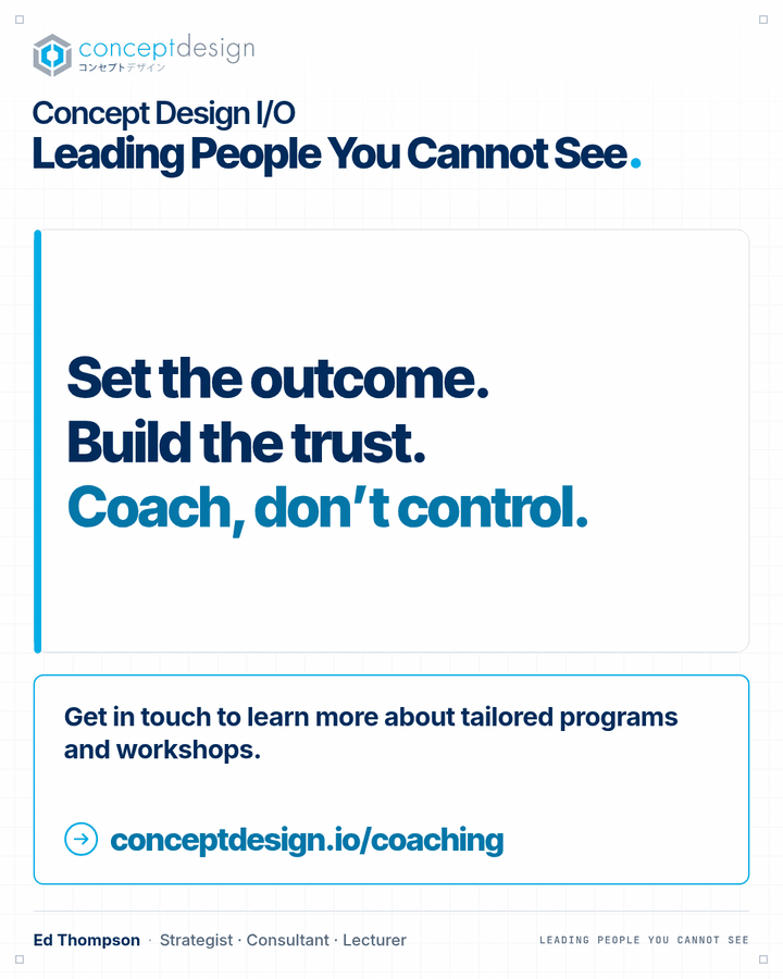 Coach don't control for maximized outcomes.